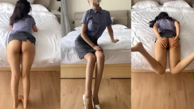 前台小姐姐下了班就出来了